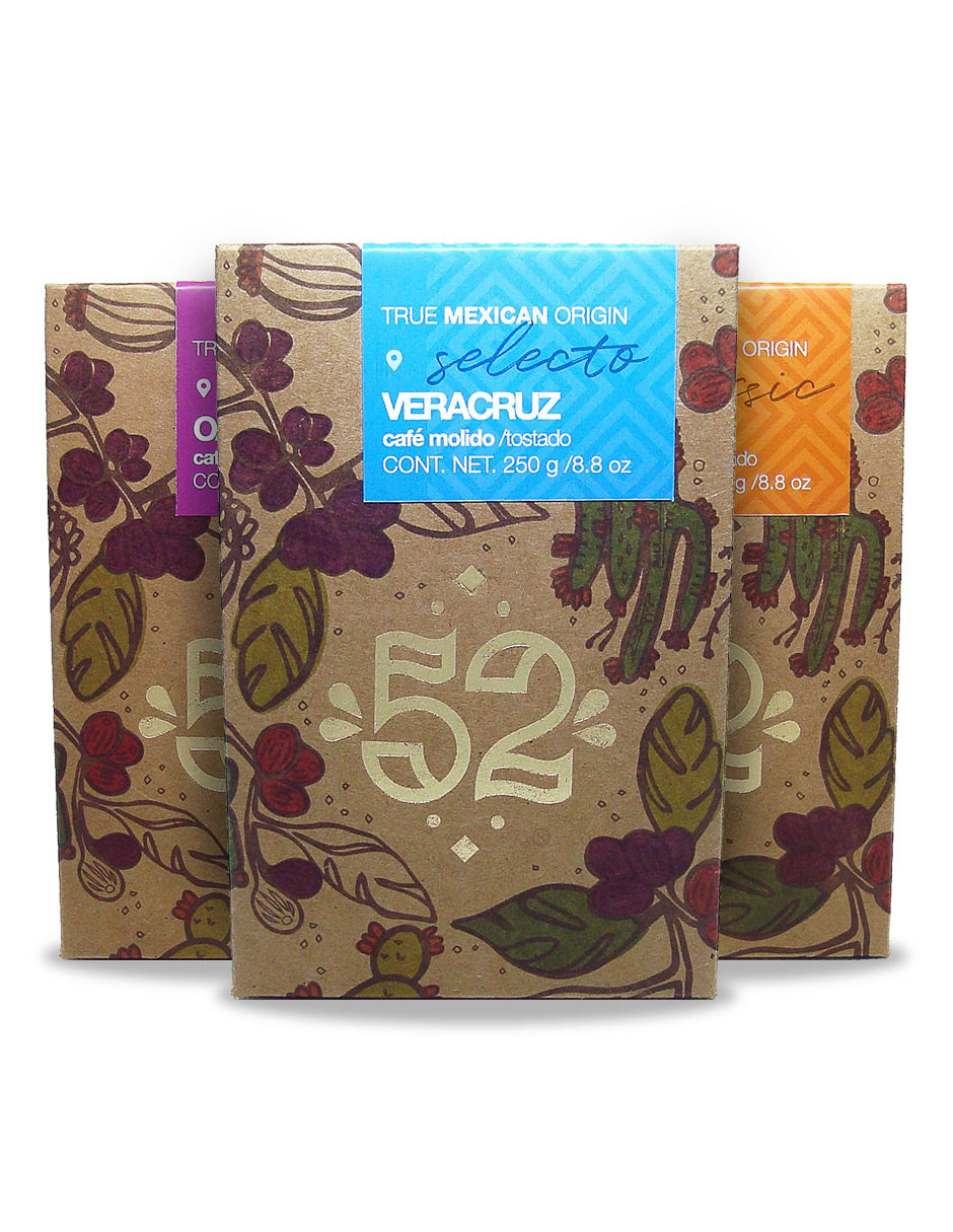 Café Artesanal 52 STAR Edition Pack de 3 - Molido