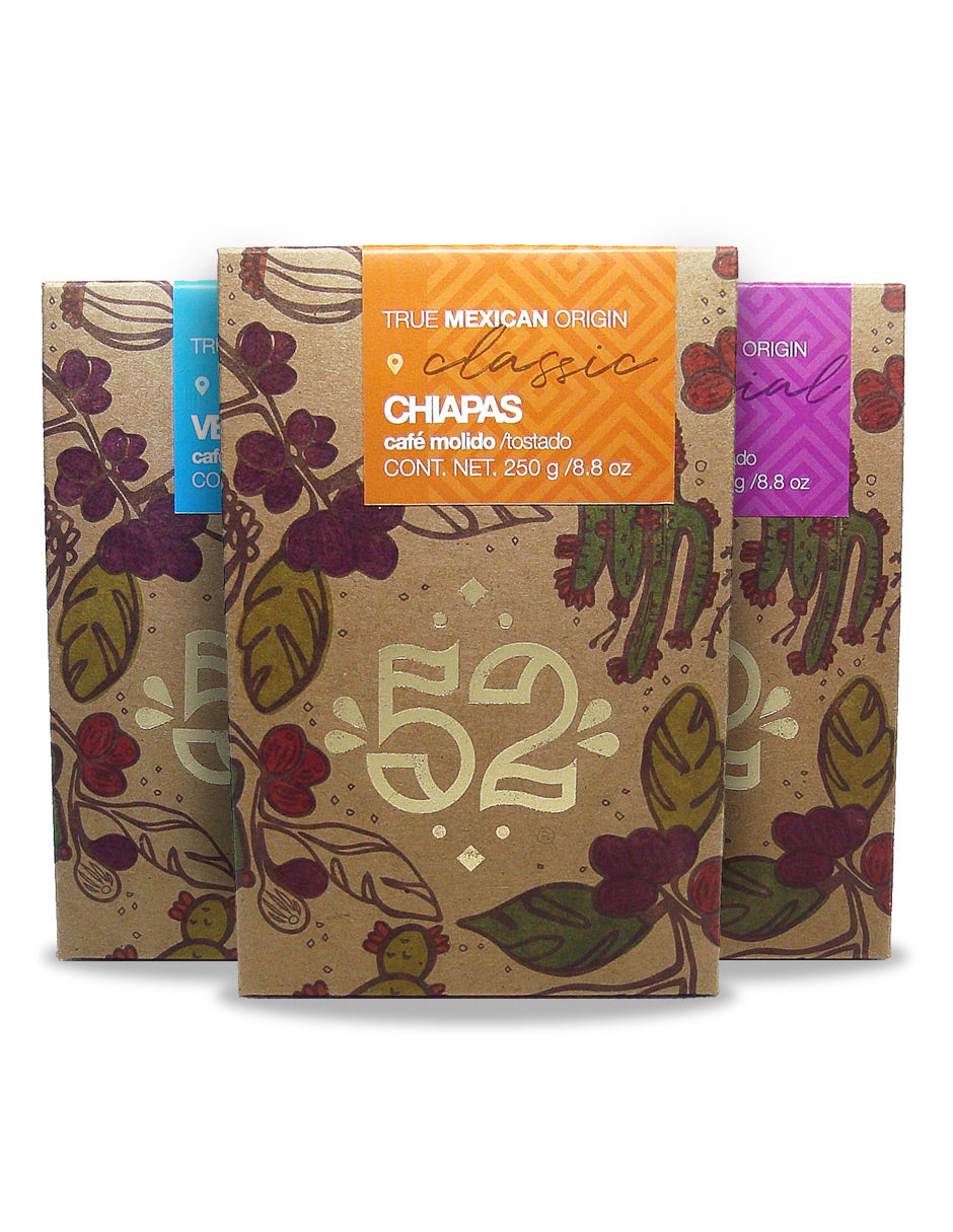 Café Artesanal 52 STAR Edition Pack de 3 - Molido
