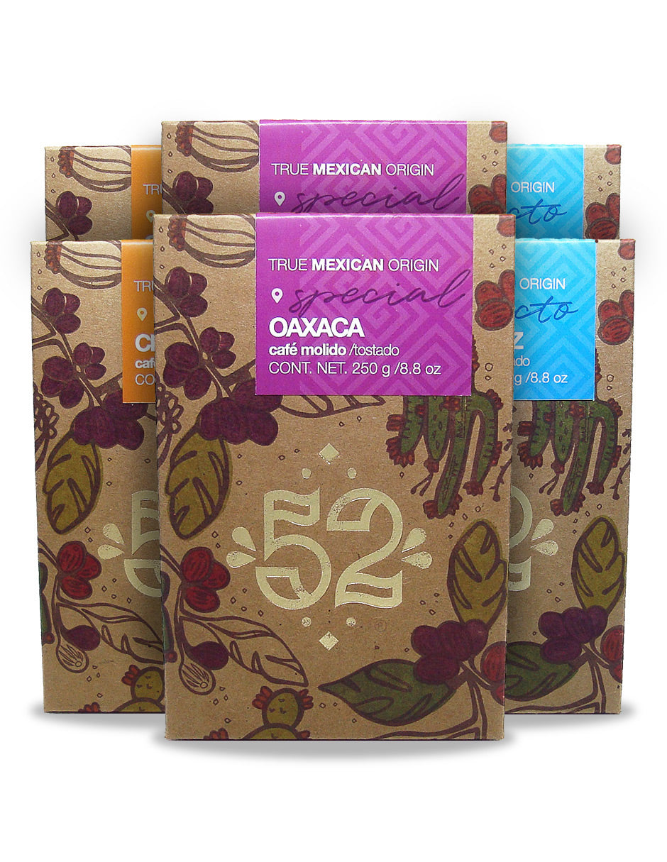 Café Artesanal 52 BASE Edition Pack de 6 - Molido