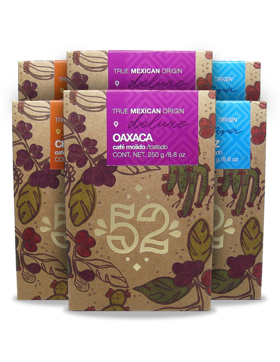 Café Artesanal 52 ELITE Edition Pack de 6 - Molido