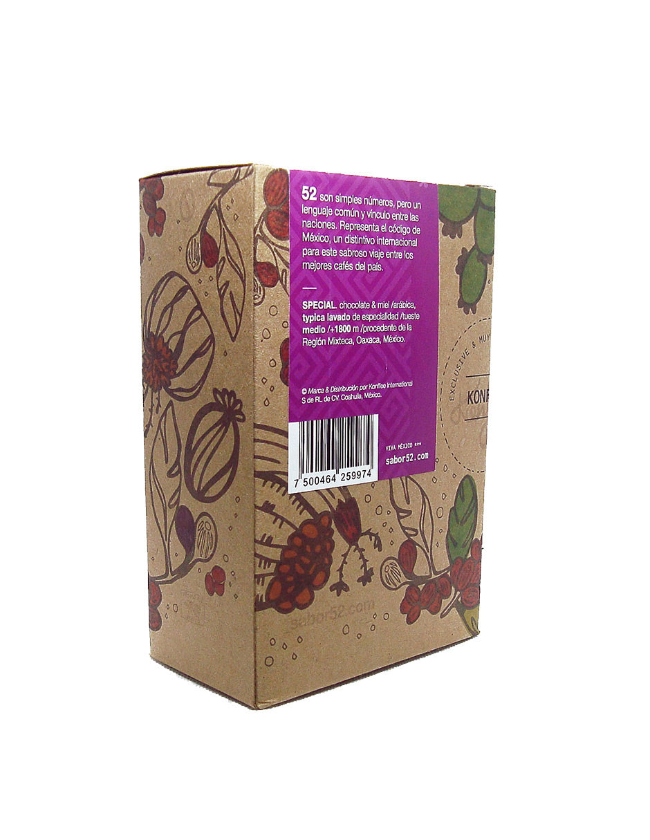 Café Artesanal 52 SPECIAL Oaxaca Pack de 6 - Grano