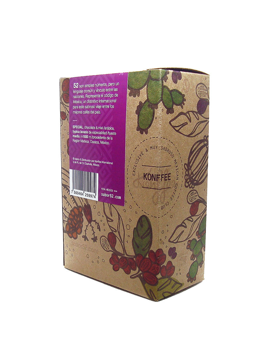 Café Artesanal 52 SPECIAL Oaxaca Pack de 6 - Grano