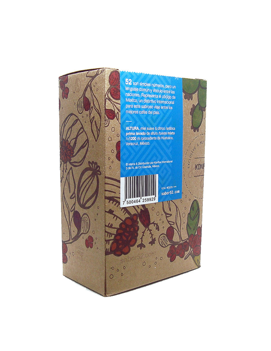 Café Artesanal 52 ALTURA Veracruz Pack de 6 - Molido