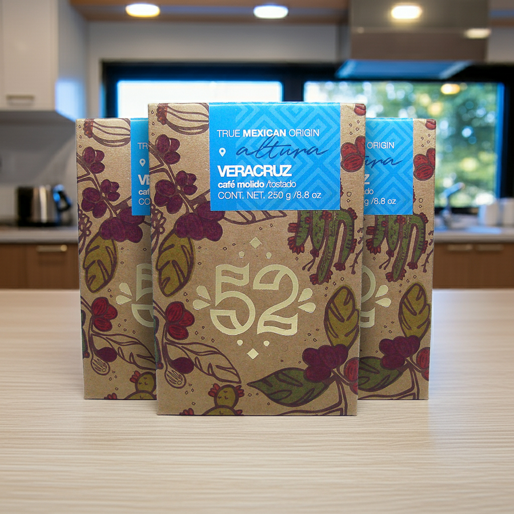 Café Artesanal 52 ALTURA Veracruz Pack de 3 - Molido