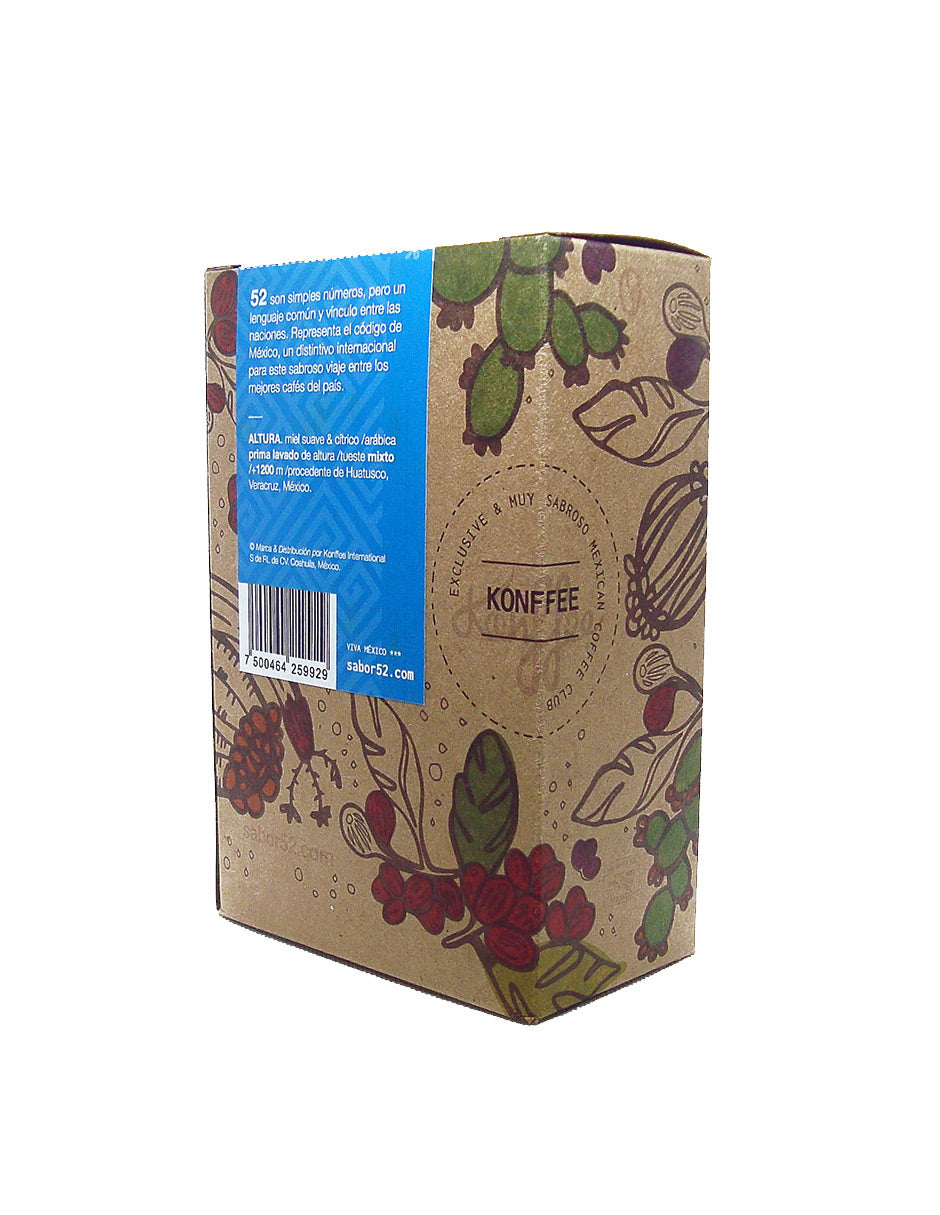 Pack 3 café ALTURA Veracruz molido - vista superior