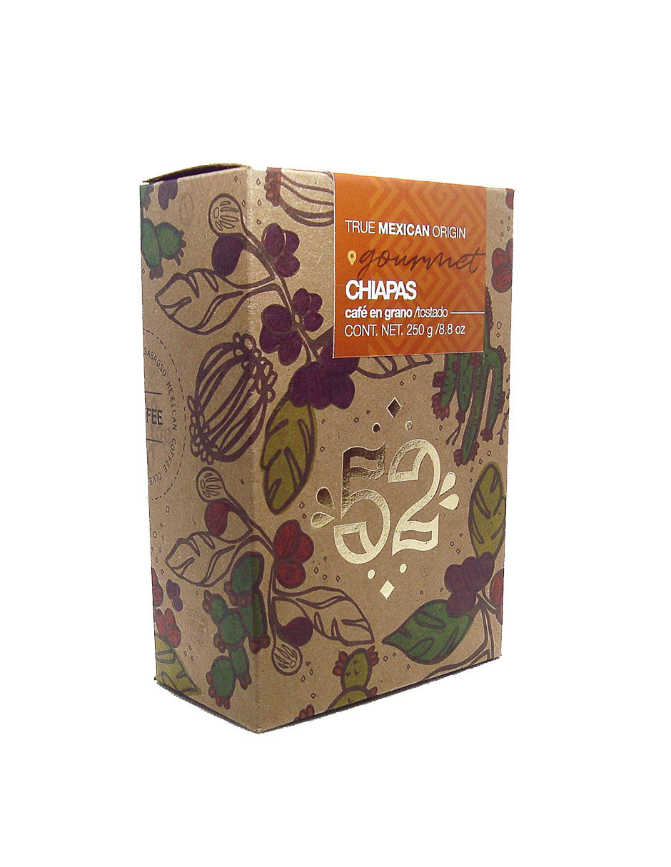 Pack 3 café GOURMET Chiapas grano - vista posterior