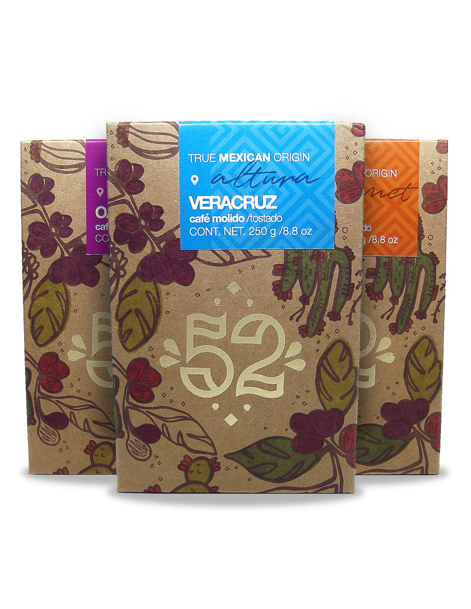 Pack 3 PLUS Edition molido - ALTURA vista frontal empaque