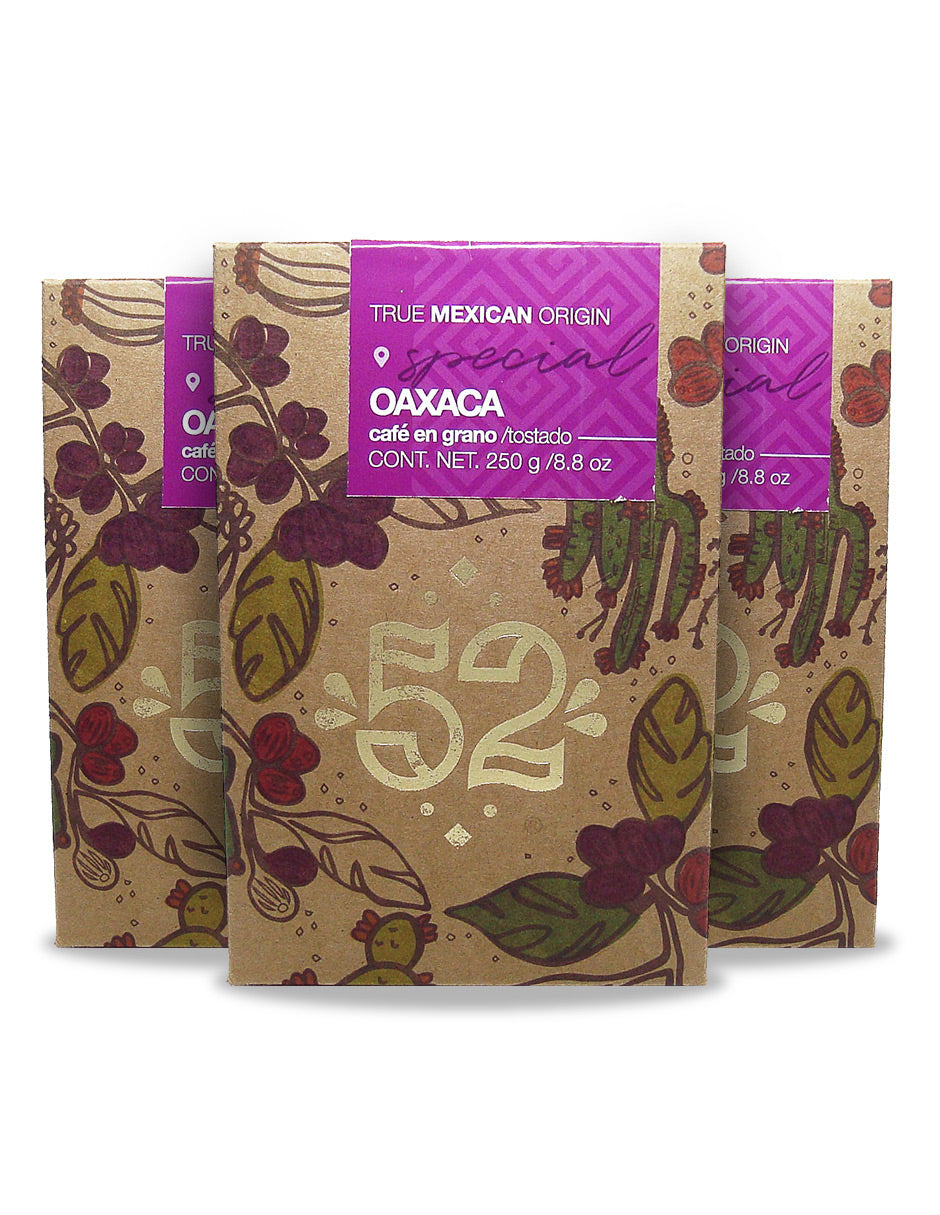 Café Artesanal 52 SPECIAL Oaxaca Pack de 3 - Grano