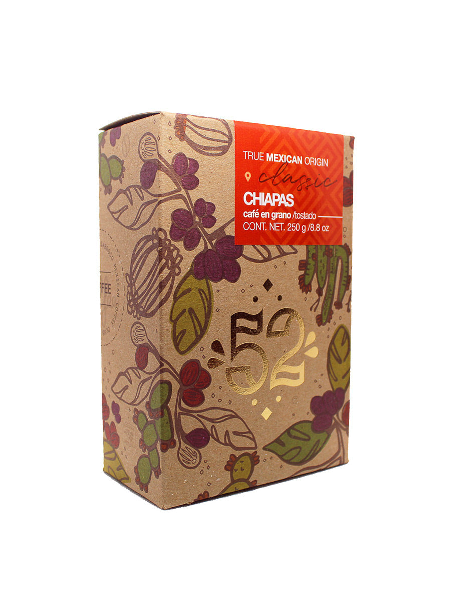 Pack 6 BEAN Chiapas grano - CLASSIC detalle etiqueta