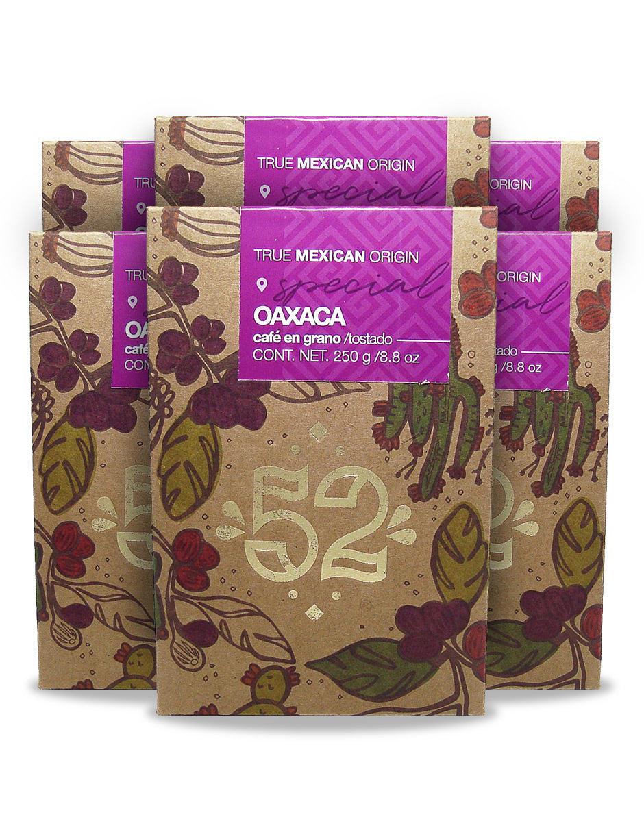Café Artesanal 52 SPECIAL Oaxaca Pack de 6 - Grano